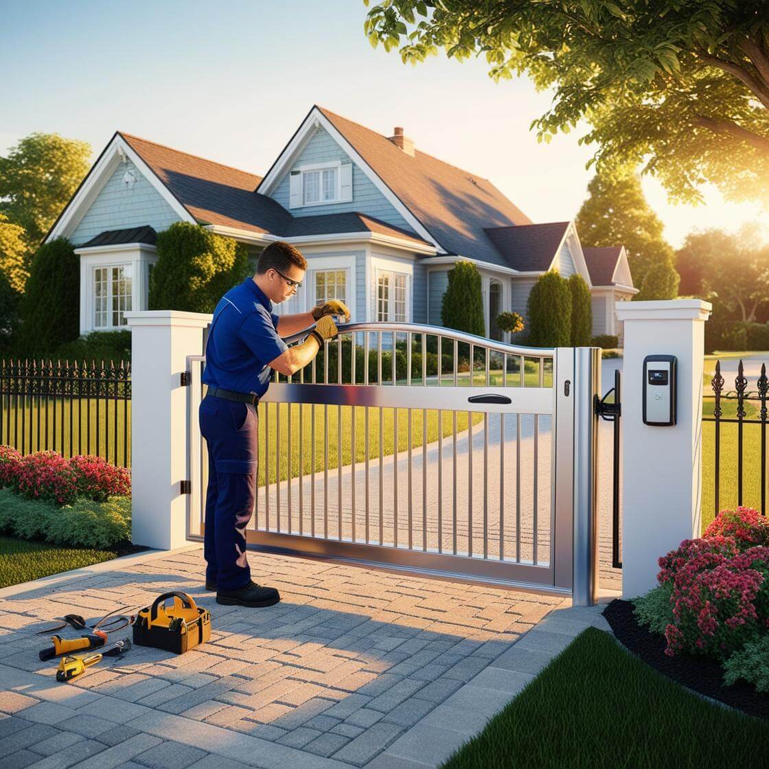 Automatic Gate Repairs in Ellenbrook by Auto Gate Guys Perth